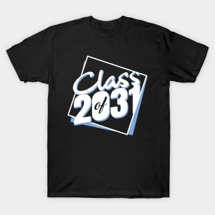 'Class of 2031' Cute Student Teacher Gift T-Shirt